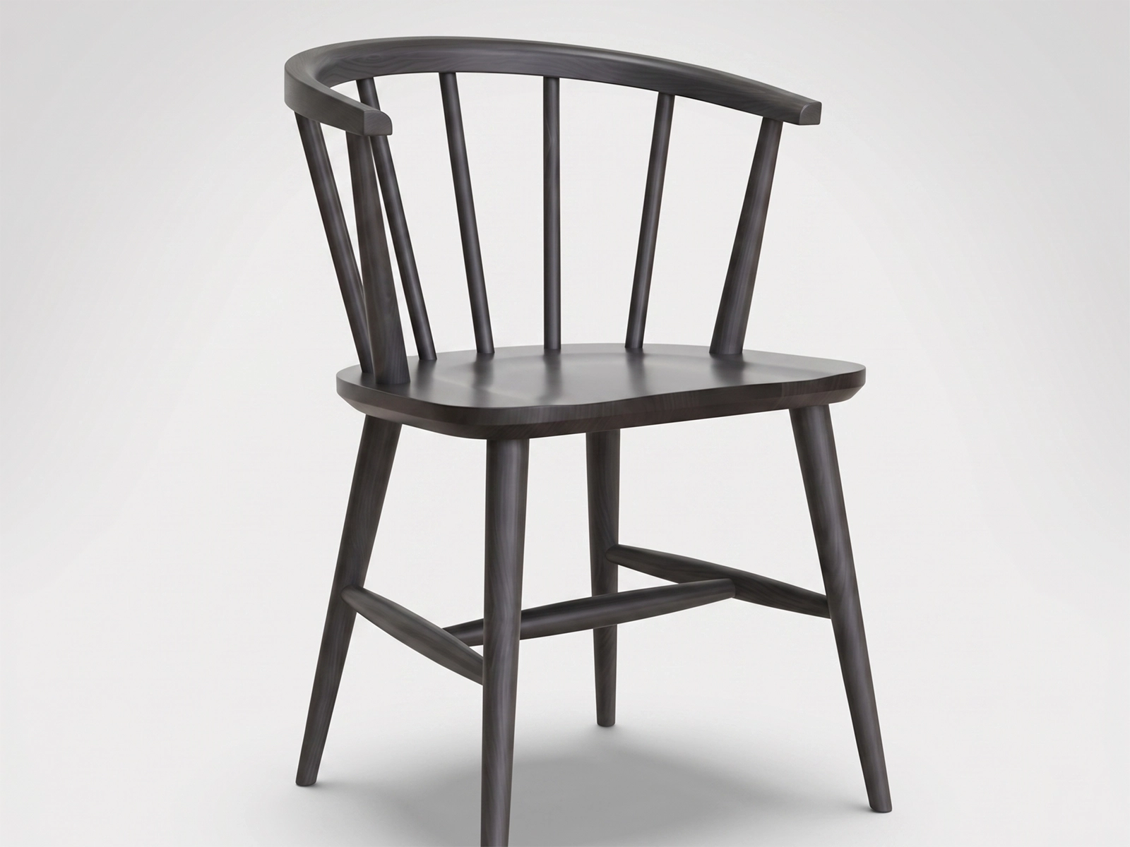 Black Lounge Chair — photo 1